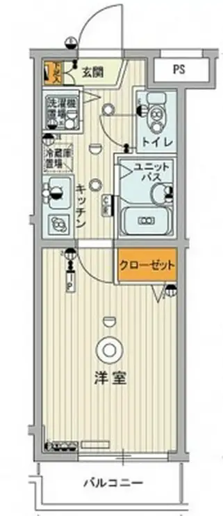 スカイコート中村橋第3 2階階 間取り