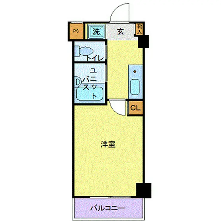 スカイコート文京白山 3階階 間取り