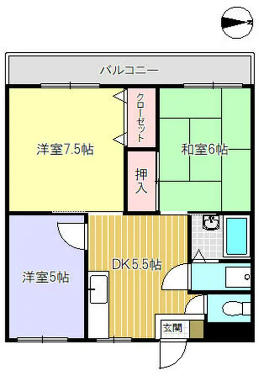 モードマンションA 1階階 間取り