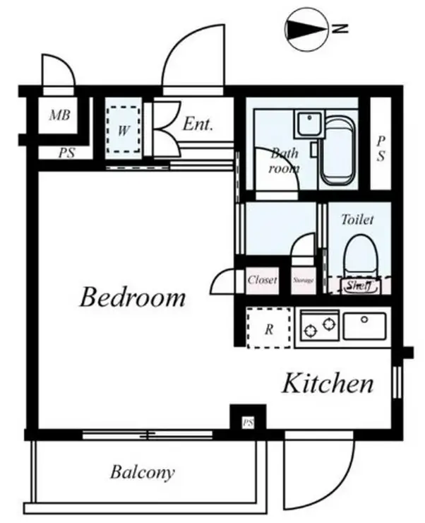 ルーブル練馬参番館 4階階 間取り