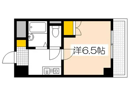 M CITY(1K/7階)の間取り写真