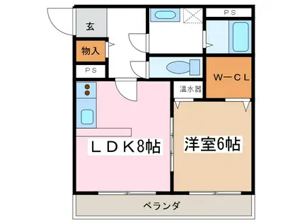 EL GRANDE(1LDK/3階)の間取り写真