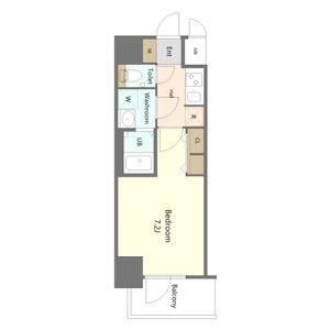 S-RESIDENCE名古屋菊井ALINE(1K/10階)の間取り写真