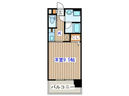 セグローラ八幡(1K/5階)の間取り写真