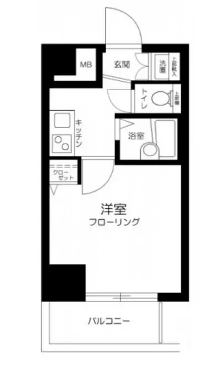 エクセリア早稲田II 9階階 間取り