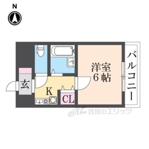 PS HIGASHI OSAKA(1K/2階)の間取り写真