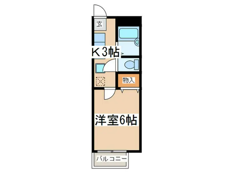 グリーンハイツIV 2階階 間取り