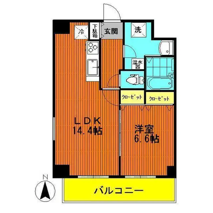 アクシーズタワー浦和岸町II 10階階 間取り