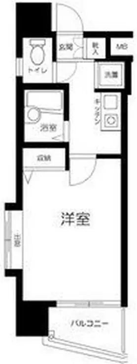 フェニックス早稲田駅前 3階階 間取り