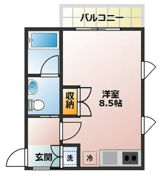 ASHOYAMA 2階階 間取り
