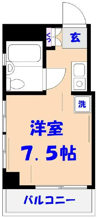 パレスフィールド南八幡 4階階 間取り
