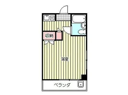 るーぱる・ハイツ(ワンルーム/7階)の間取り写真