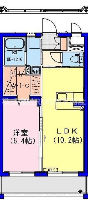 ライズ霧島(1LDK/5階)の間取り写真