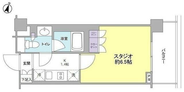 アプローズ大泉学園ガレリア(1K/3階)の間取り写真