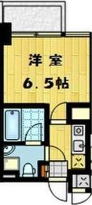アスール江坂3RD(1K/9階)の間取り写真
