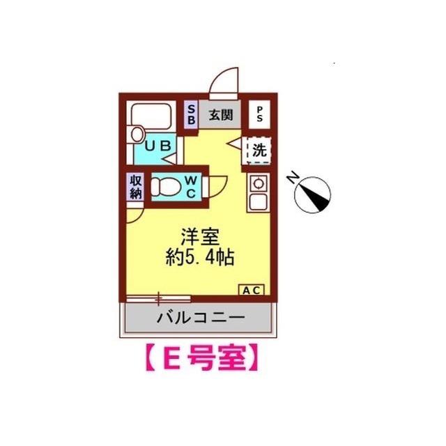 UN ANGEI(1K/3階)の間取り写真