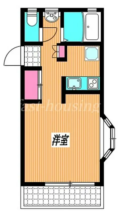 セフィーロ深大寺 2階階 間取り