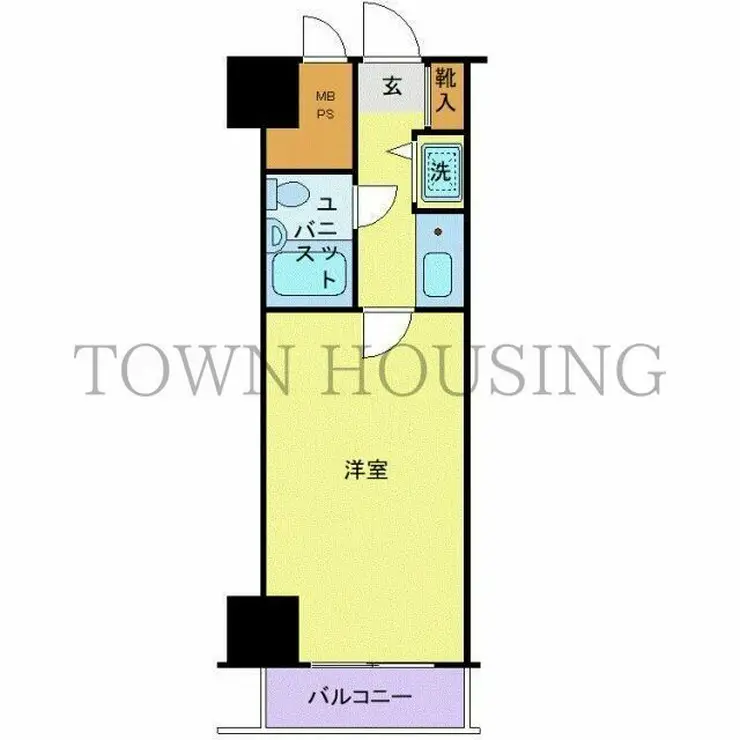 ルイシャトレ恵比寿 5階階 間取り