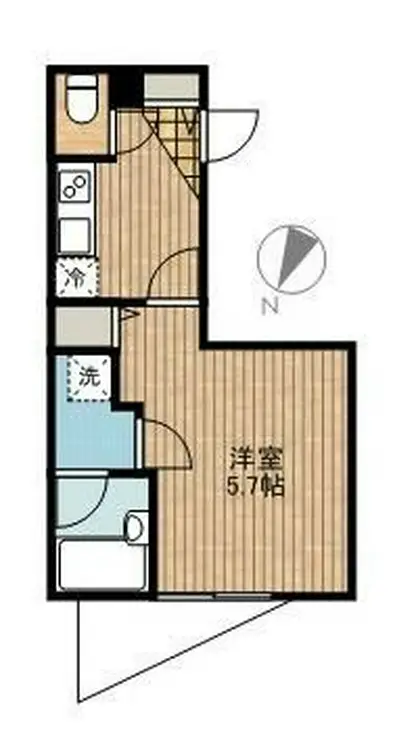 アヴァンセ戸越 13階階 間取り