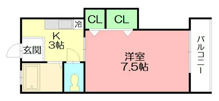 ヴィーヴル中原 1階階 間取り