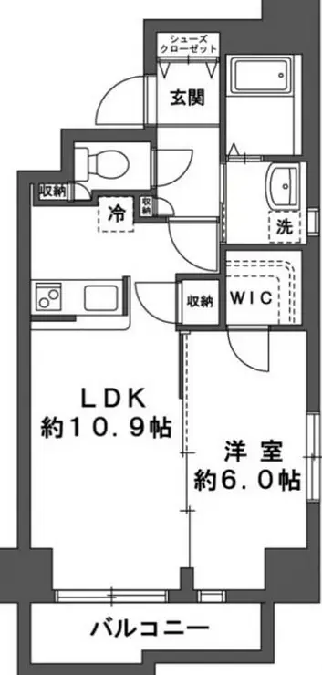 シティレジデンス町田中町 2階階 間取り