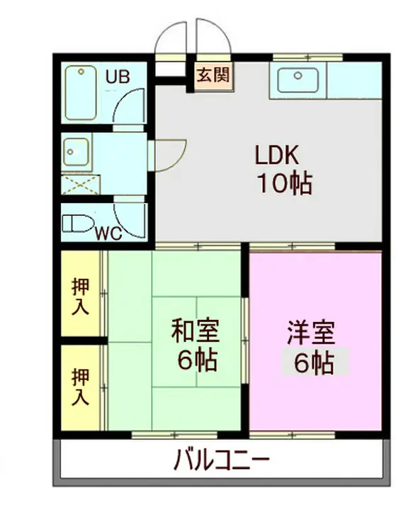 メゾンサイキ 1階階 間取り