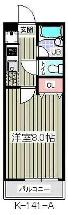 グランビスタ参番館 1階階 間取り