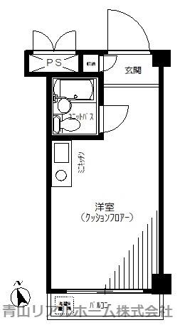 TOP池袋(ワンルーム/6階)の間取り写真