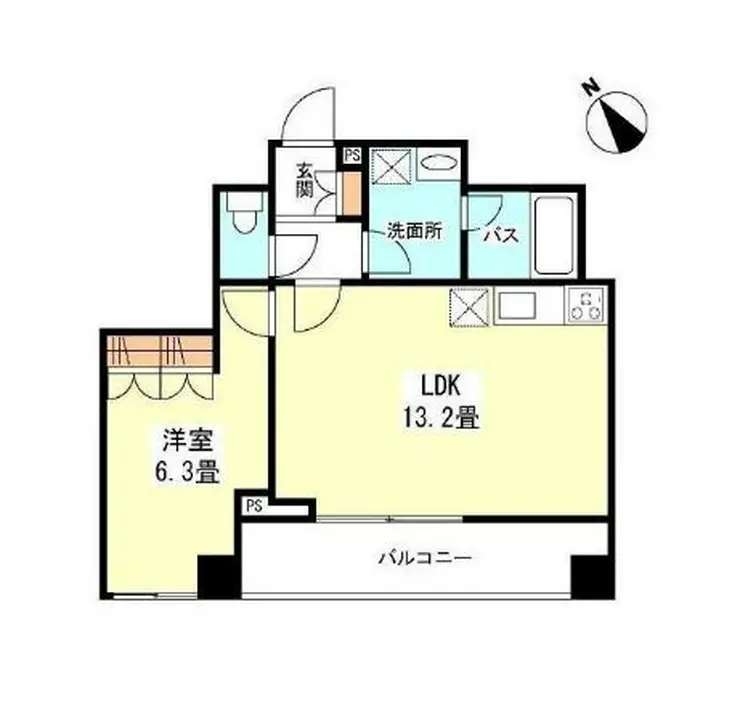 Ciment二子玉川 3階階 間取り