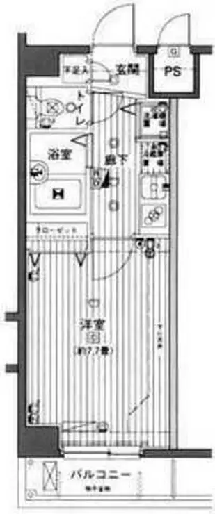 グランド・ガーラ渋谷松濤 6階階 間取り