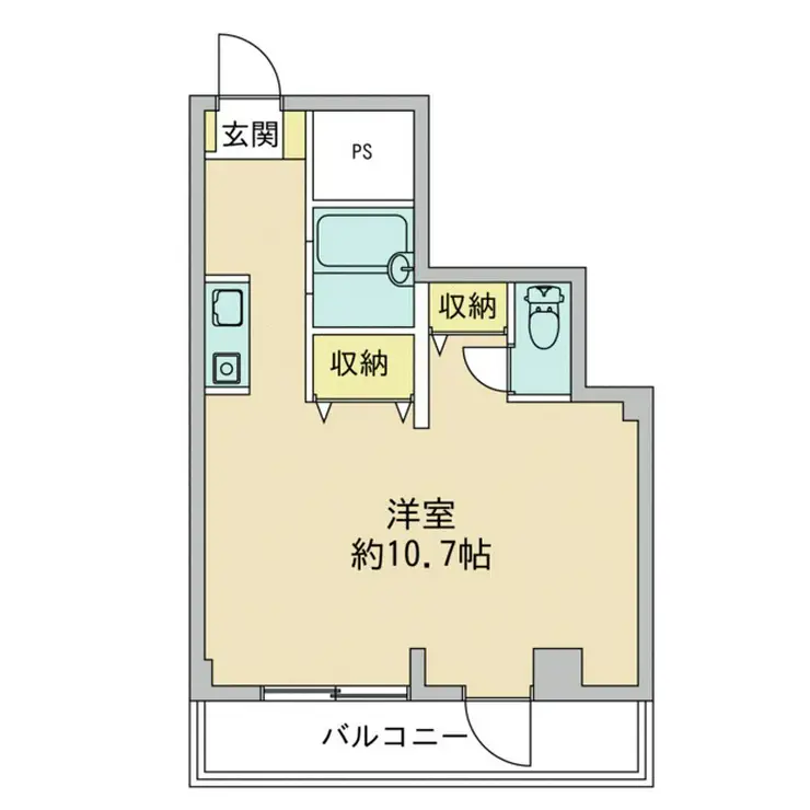 サンロードビル 3階階 間取り