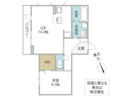 DS LIEN F F号地(1LDK/2階)の間取り写真