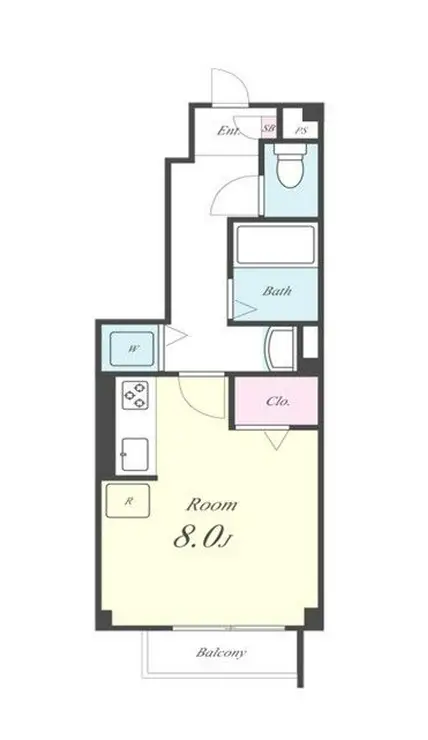 レジデンス武蔵浦和II 1階階 間取り