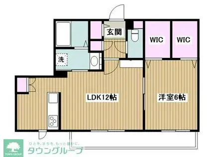 COMFORT YAMAKA(1LDK/1階)の間取り写真