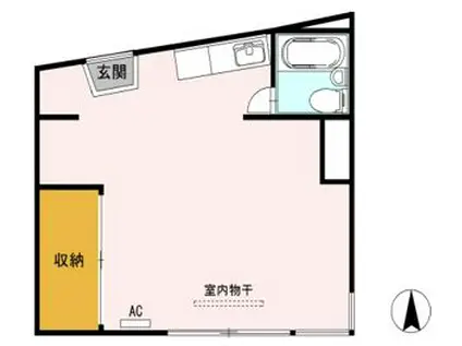 メゾンエル(1K/3階)の間取り写真