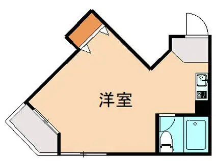 LIVEMAX ANGEL(ワンルーム/4階)の間取り写真