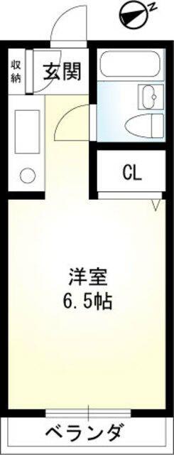 井上企画ビル(1K/5階)の間取り写真