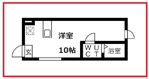 アヤセ212(ワンルーム/2階)の間取り写真