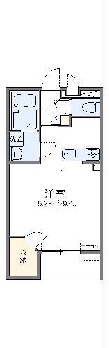 レオネクストシャンエトワール(1K/3階)の間取り写真