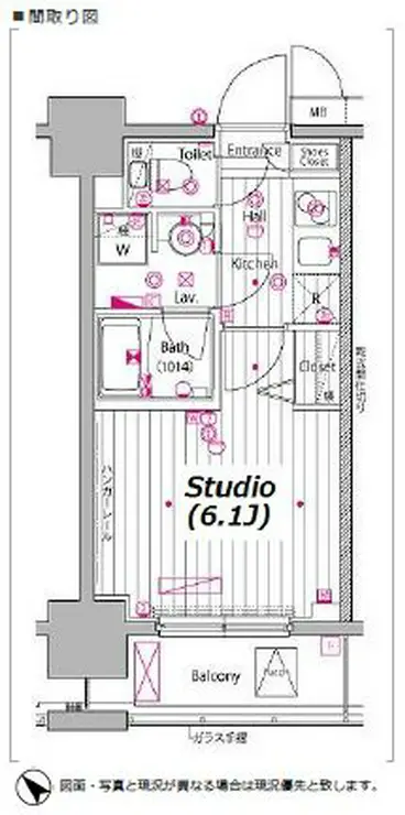 ガーラ・プレシャス川崎 4階階 間取り