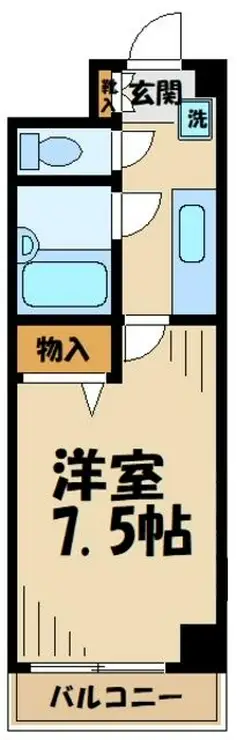 さがみのハイツ 1階階 間取り