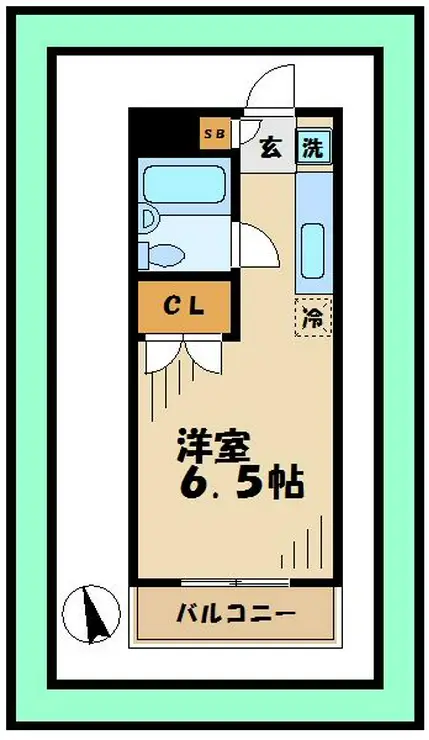 ホワイトコート 3階階 間取り