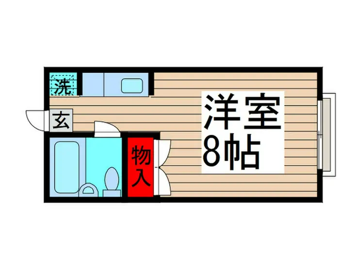 ピアナカヤマ 2階階 間取り
