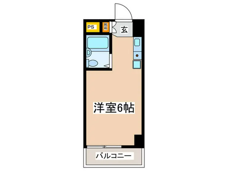 エトワール明神町 6階階 間取り