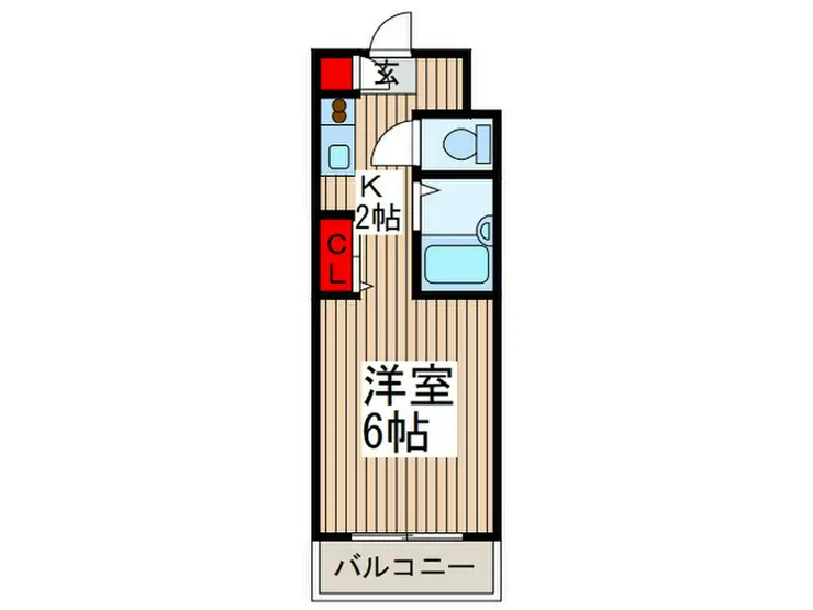 ドゥベルメゾン別所沼公園 2階階 間取り