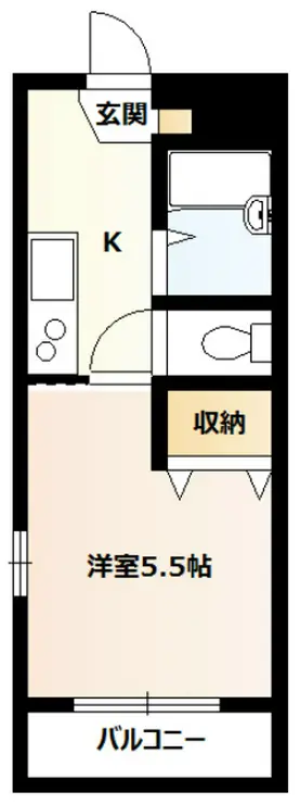 アクティフセーヌフカヤ 3階階 間取り