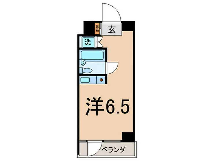 朝日プラザ東池袋 2階階 間取り