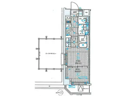 GENOVIA世田谷砧II(2K/4階)の間取り写真