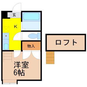 エクセレンス石神(1K/2階)の間取り写真