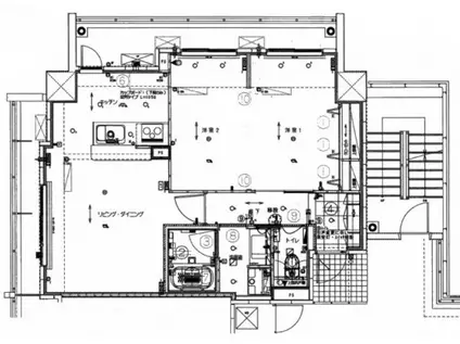 広島ガーデンシティ白島城北ウエストタワー(1LDK/6階)の間取り写真